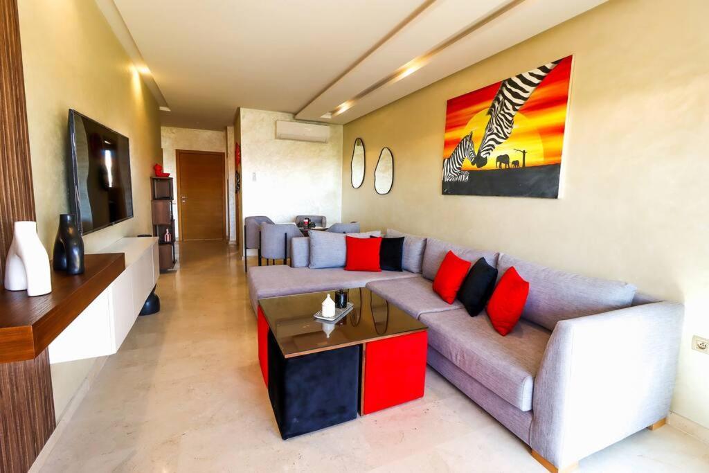 Cosy Appartemt Vue Sur Golf Et Montagne Marrakesh Eksteriør billede
