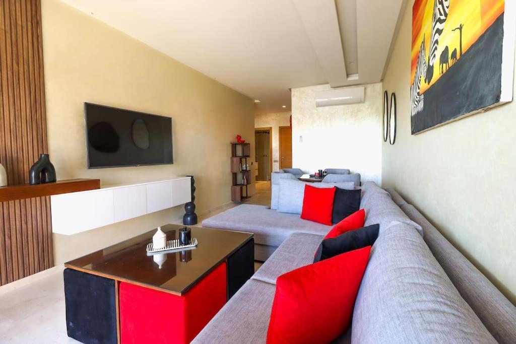 Cosy Appartemt Vue Sur Golf Et Montagne Marrakesh Eksteriør billede